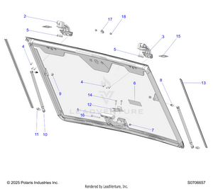 Body, Windshield Schematic
