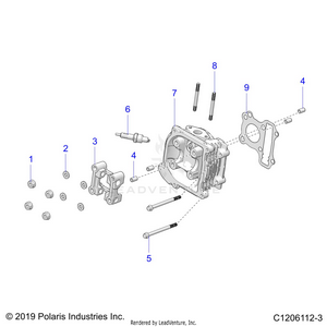 Engine, Cylinder Head Asm - A21hbb07a3/a7/b3/b7 (c1206112-3) Schematic