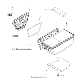 Body, Storage, Rear - A19sxn85a8 [100925] Schematic