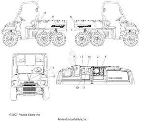 Body, Decals - R09rf68af/ar/az (49rgrdecal086x6) Schematic