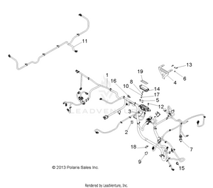 Electrical, Wire Harnesses - R14wh57aa/ac/ar/6eat (49rgrharness14570) Schematic
