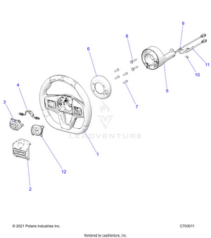 Steering, Wheel, Premium - Z24rmd2kah/al/bh/bl (c703011) Schematic