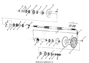 Middle Drive Assembly Big  Boss 4x6 (4919801980025a) Schematic