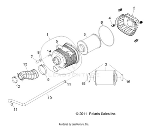 Engine, Air Intake System - R12wh76ag/ar/eah/eav/eaw (49rgrairbox12crew) Schematic