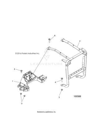 Body, Front Bumper Support - A19sxn85a8 [100588] Schematic