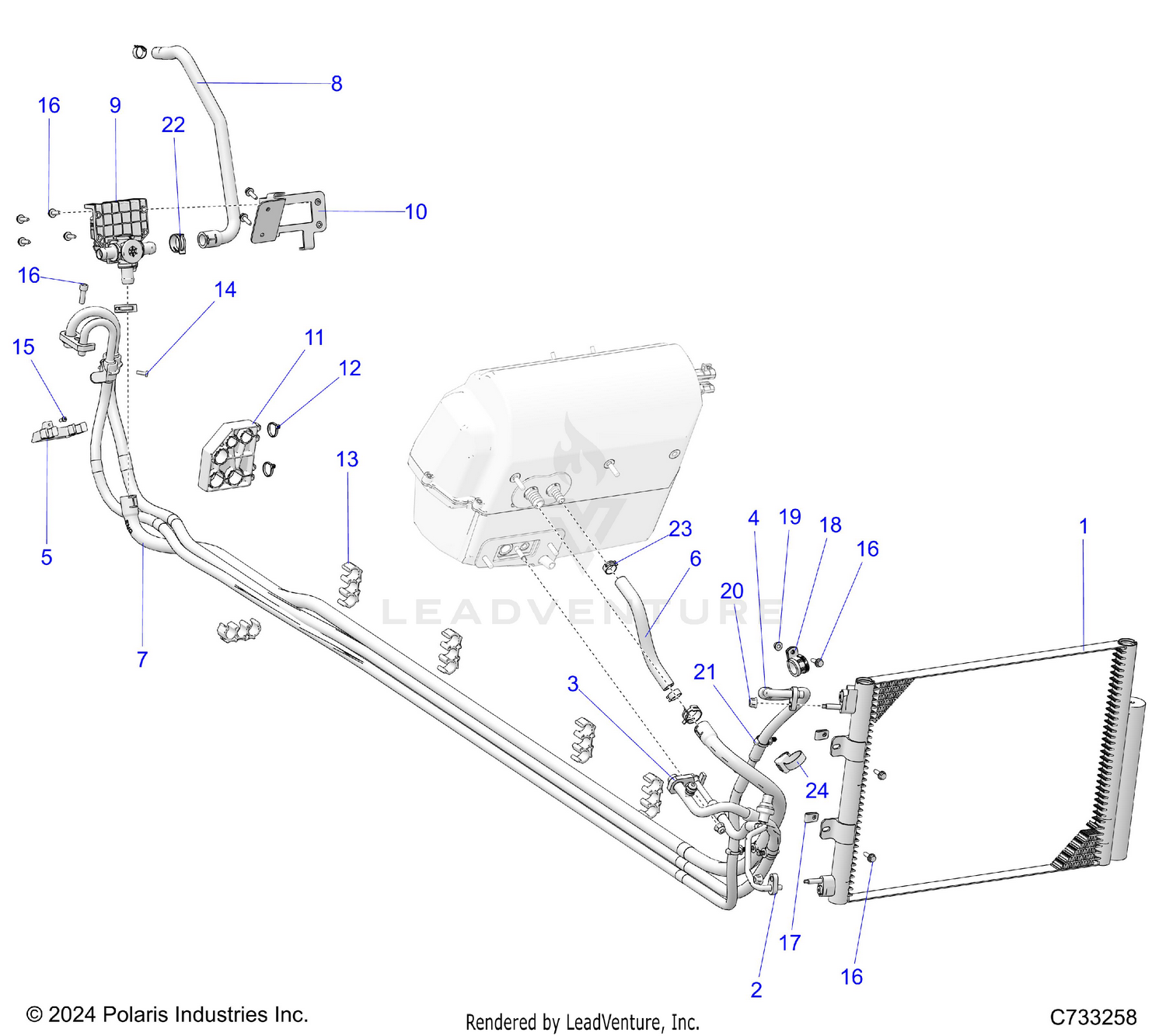 BODY, HVAC ROUTINGS