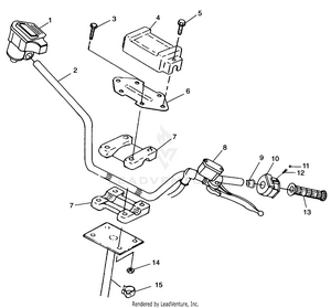Handlebar - A99ba38ca (4949534953b006) Schematic