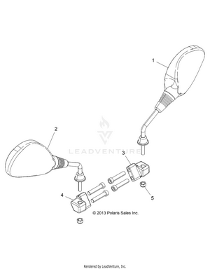 Options, Mirrors - R15rma57fa (49rgrmirrors14rzr1ki) Schematic