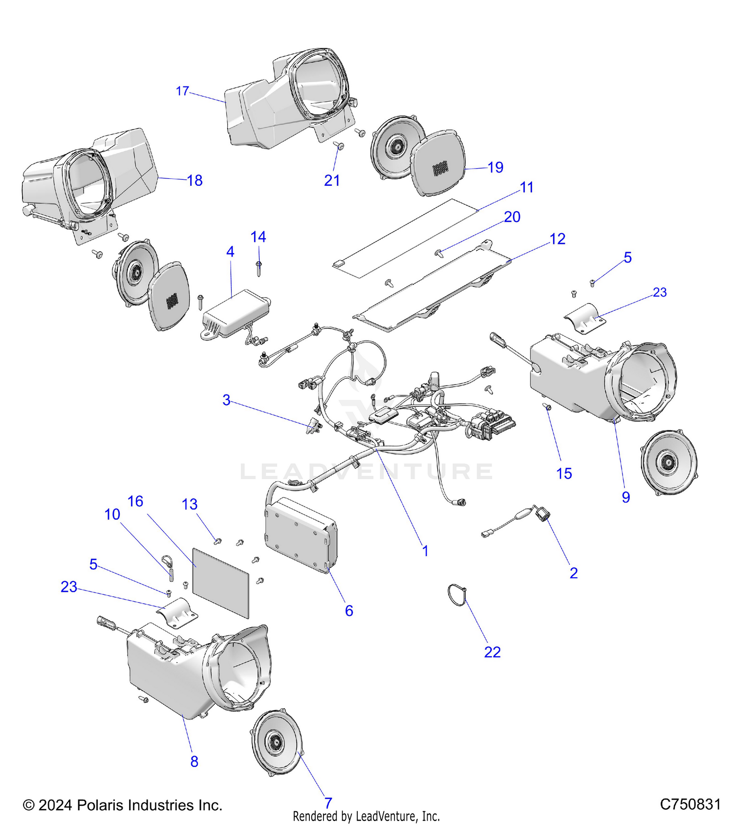 ELECTRICAL, AUDIO, RIDE COMMAND - Z26NET99A4/B4/A6/B6 (C750831)
