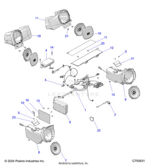 Electrical, Audio, Ride Command - Z25nmf99a4/a5/b4/b5 (c750831) Schematic