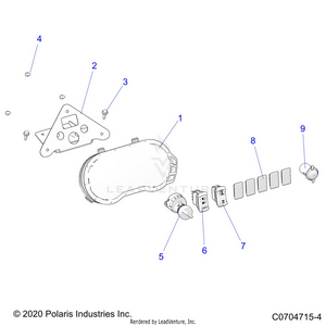 Electrical, Dash Instruments And Controls - Z24ase87a5 (c0704715-4) Schematic