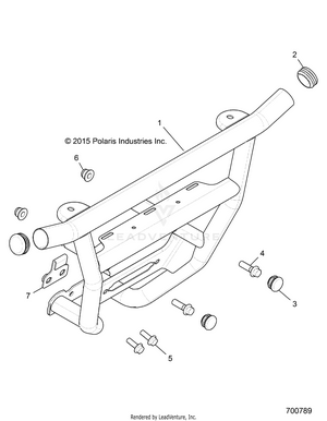 Accessory, Front Bumper - R16rge99ae/av (700789) Schematic