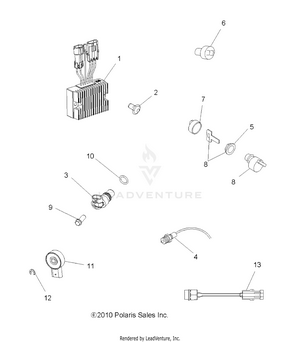 Electrical, Switches, Sensors And Ecm - A11mh46ax/az (49atvelect11sp500) Schematic