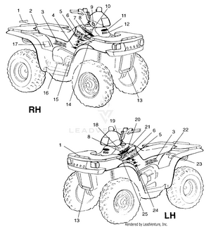 Decals - S98ch50e (4950135013a010) Schematic
