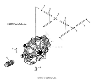 Drive Train, Mid Gearcase Mounting - R09rf68af/ar/az (4999202259920225b10) Schematic