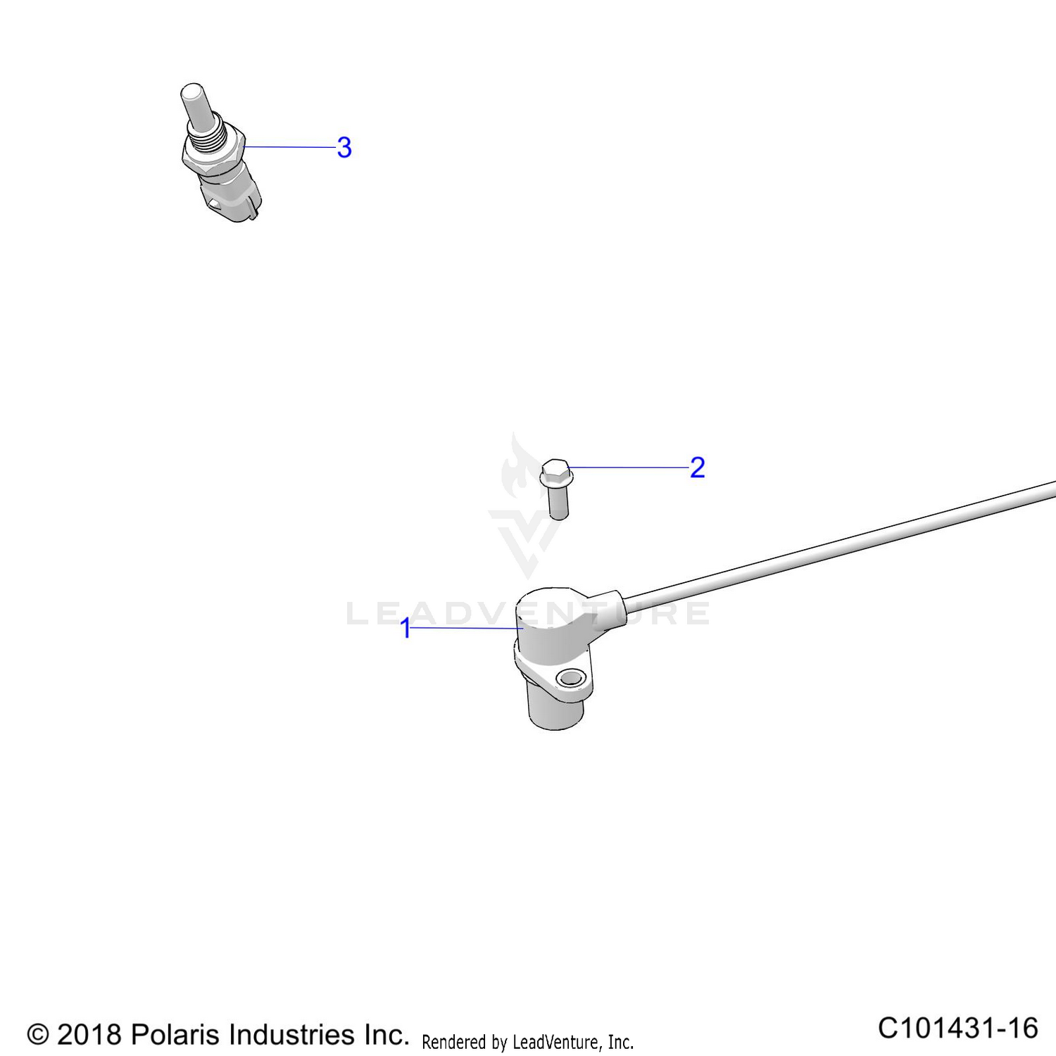 ENGINE, SENSORS - A26SLE95PJ (C101431-16)
