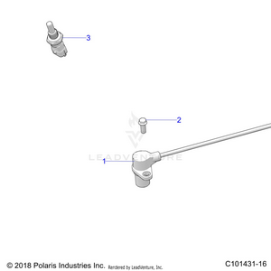 Engine, Sensors - A22sge95an (c101431-16) Schematic