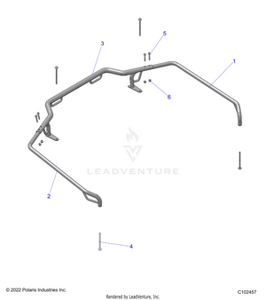 Body, Rear Rack Extenders - A25shd57a9 (c102457) Schematic