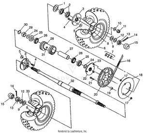 Rear Wheel Drive Scrambler W957840 (4927252725c005) Schematic