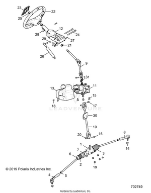 Steering, Steering Asm. - G21g4e99nw (702749) Schematic