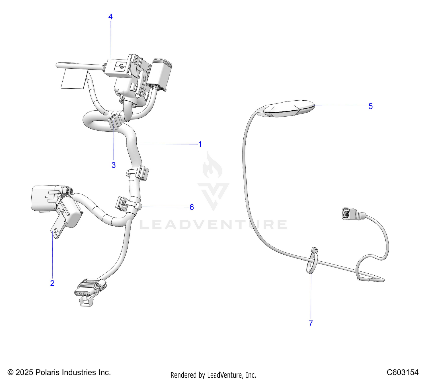 ELECTRICAL, HARNESS, HOOD & GPS - S26AJT9FEL (C603154)