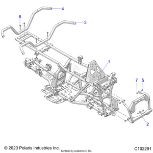 Chassis, Frame - A22shz57ae (c102291) Schematic