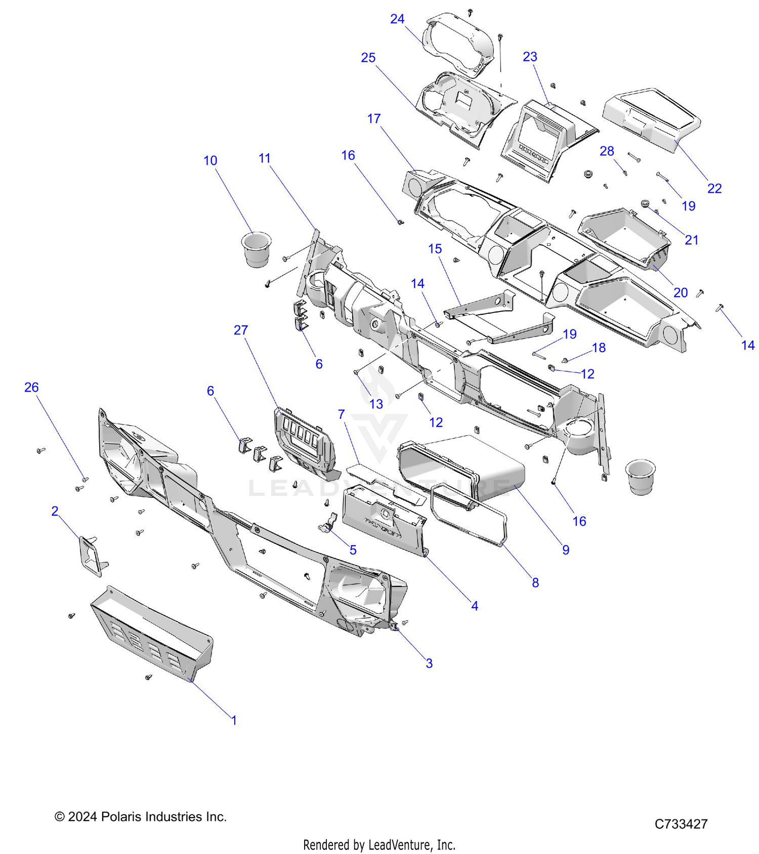 BODY, DASH - R26RRV99AK (C733427)
