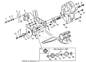 Gearcase/brake And Chain Cover Mounting Xplorer 400l W97cc38c (4939753975c005) Schematic