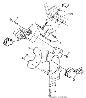 Rear Caliper Mounting - A99ba38ca (4949534953b013) Schematic