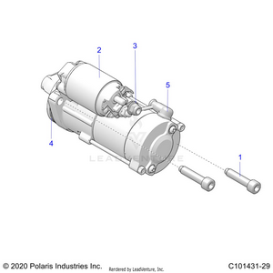Engine, Starting System - A22sva85a3 (c101431-29) Schematic