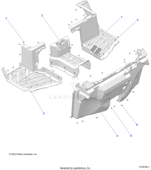 Body, Floor - R25rry99as/bs/al/bl/ap/bp/a9/b9/af/bf/ak/bk (c730195-1) Schematic