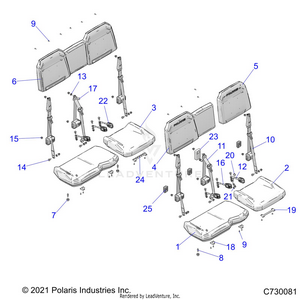 Body, Seats - R24t6e99ad/bd/am/bm/a9/b9 (c730081) Schematic