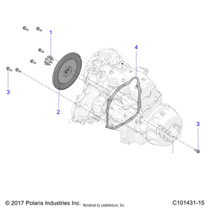 Drive Train, Drive Coupler - A22sva85a3 (c101431-15) Schematic