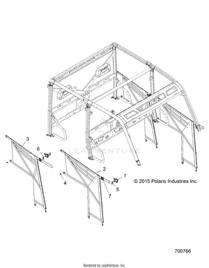 Body, Side Nets - R16rva57a1/b1/e57a9/b9 (700766) Schematic