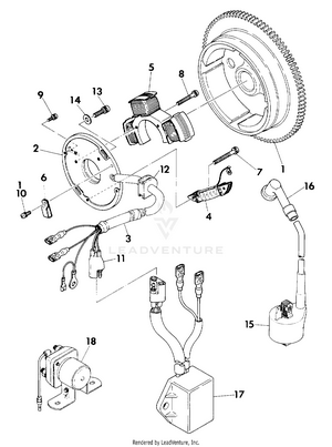 Magneto Assembly (4918541854047a) Schematic