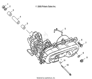 Engine Bracket - A06fa09ca/cb/cc (4999202309920230b01) Schematic