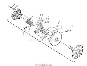 Drive Clutch Assembly (4916341634023a) Schematic