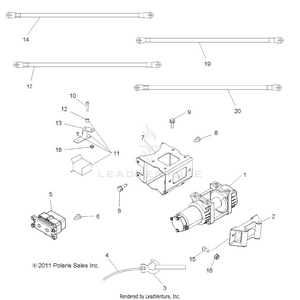 Options, Winch (built 12/02/11 And After) - A12zn8efk/efo (49atvwinch12sp800) Schematic