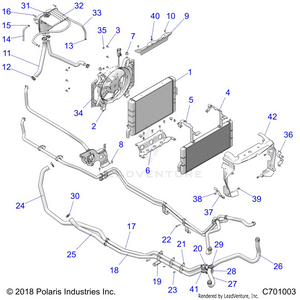 Engine, Cooling System - Z20pal92ag/ap/bg/bp/lg/g92ag/ap/lg (c701003) Schematic