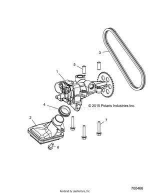 Engine, Oil Pump - Z19vpl92ak/bk/ar/br/am/bm (700466) Schematic