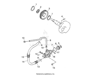 Oil Pump Assembly - A03fa09ca/cc/cd (4978857885a06) Schematic
