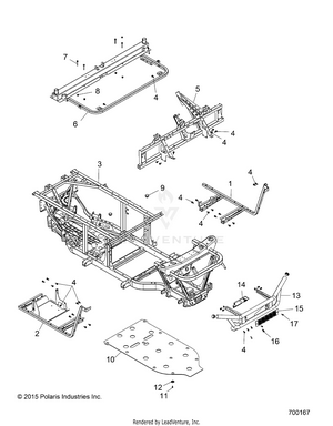 Chassis, Frame And Front Bumper - R15rma57fa (700167) Schematic