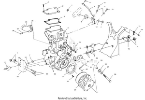 Engine Mounting - A10ch46ca (4964376437a010) Schematic