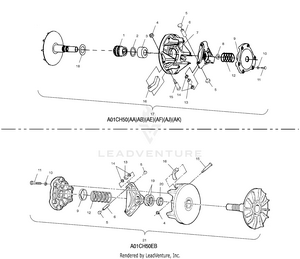 Drive Clutch - A01ch50aa (4964466446c002) Schematic