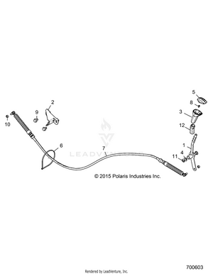 Drive Train, Gear Selector - Z19vpl92ak/bk/ar/br/am/bm (700603) Schematic