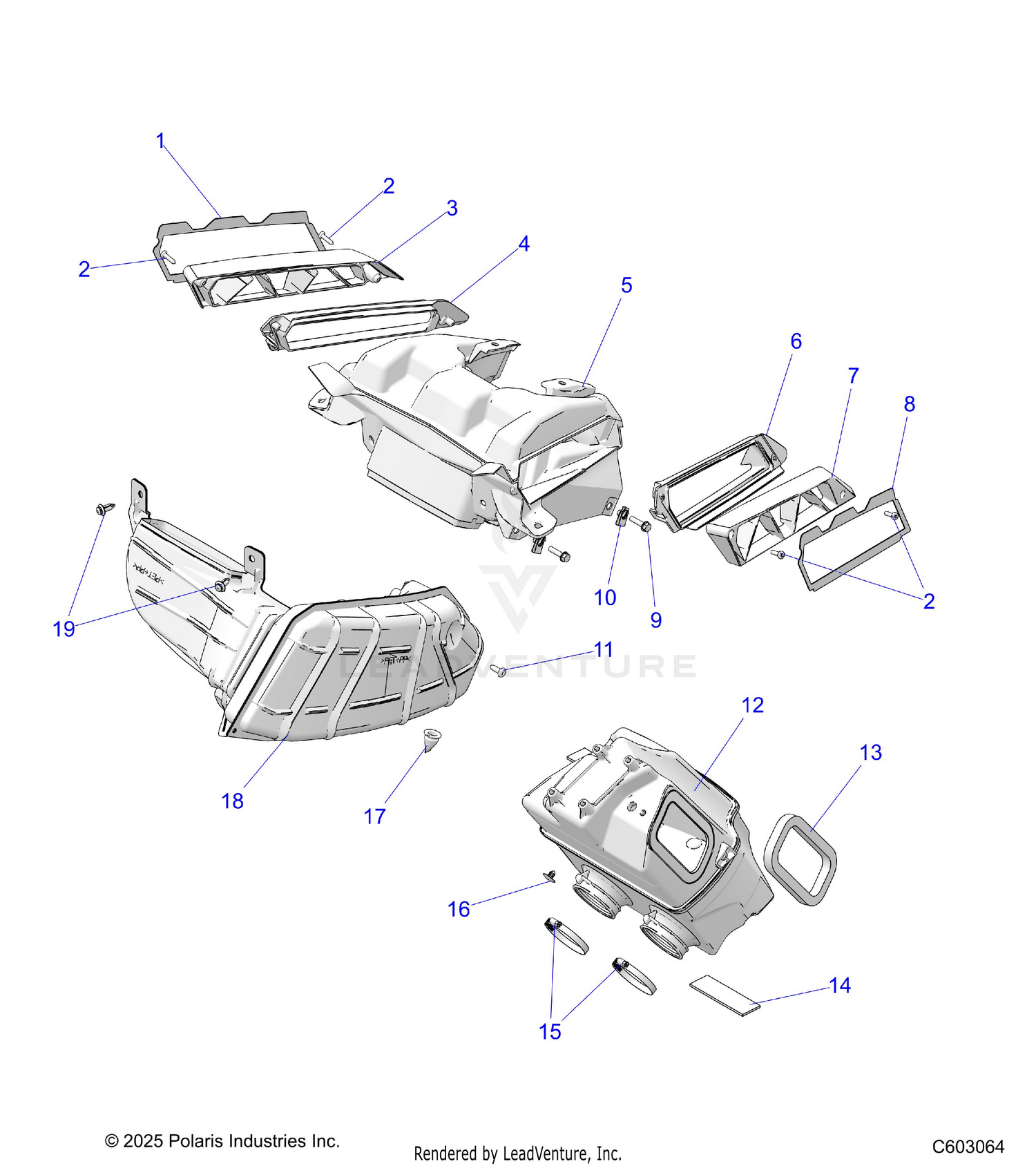 ENGINE, AIR INTAKE SYSTEM - S26TFN6RSP/RSL (C603064)