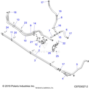 Engine, Cooling Routing, Manifold - Z21r4e92ag/as/bg/bs (c0703027-2) Schematic