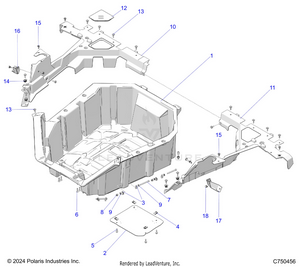 Body, Cargo Box - Z25x4e92a4/b4 (c750456) Schematic