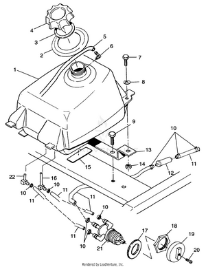 Fuel Tank - A99ba38ca (4949534953a013) Schematic