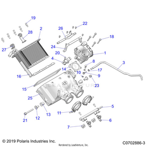 Engine, Air Intake Manifold - Z21rau92an/bn (c0702886-3) Schematic